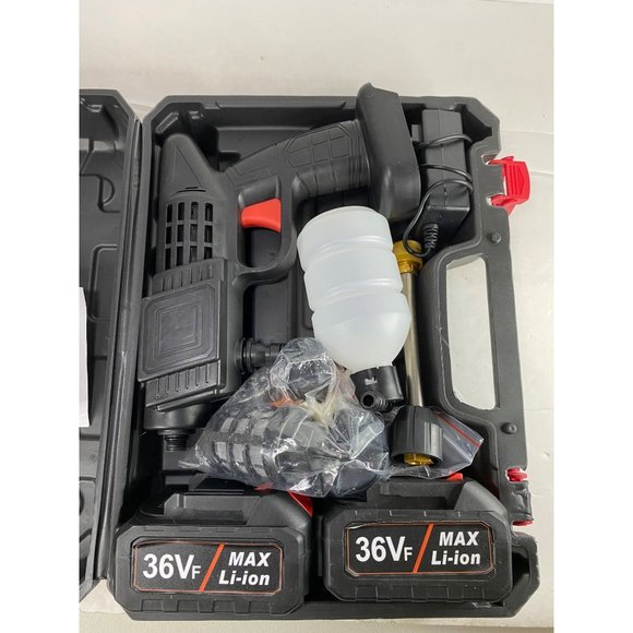 Cordless Pressure Washer,Portable Power Cleaner with 5-in-1 Adjustable Nozzle an - Picture 4 of 7